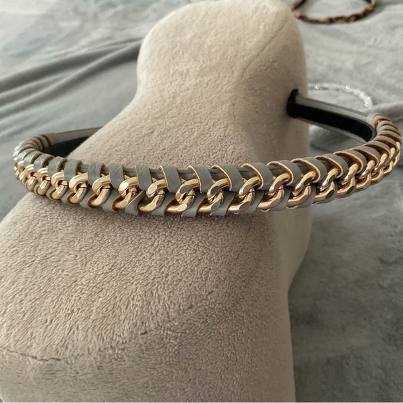 Elegant Gold and Silver Chain Headband - Picture 1 of 4